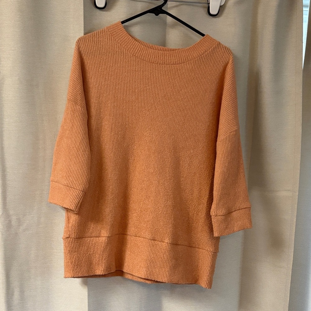 Cherish Apricot Crew neck